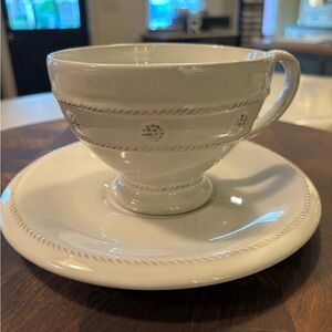 Juliska Berry & Thread Breakfast Cup & Saucer